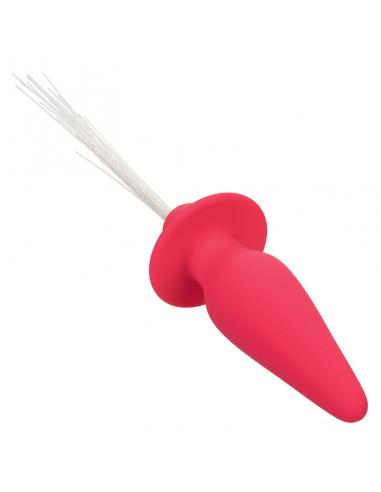 Calexotics - southern lights light up plug anal con luces 10 vibraciones silicona rosa