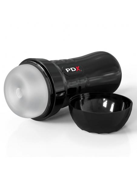 Pdx extreme - slide & glide masturbador autolubricante transparente