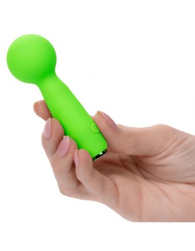 Calexotics - neon vibes the bubbly vibe mini masajeador 10 vibraciones verde