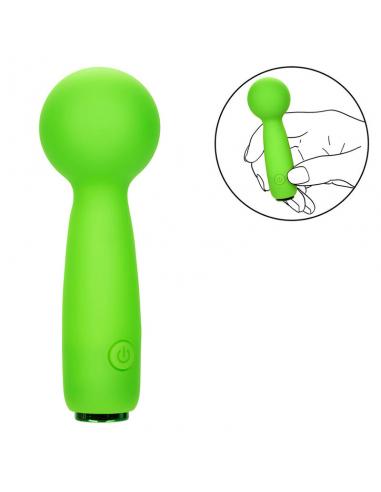 Calexotics - neon vibes the bubbly vibe mini masajeador 10 vibraciones verde