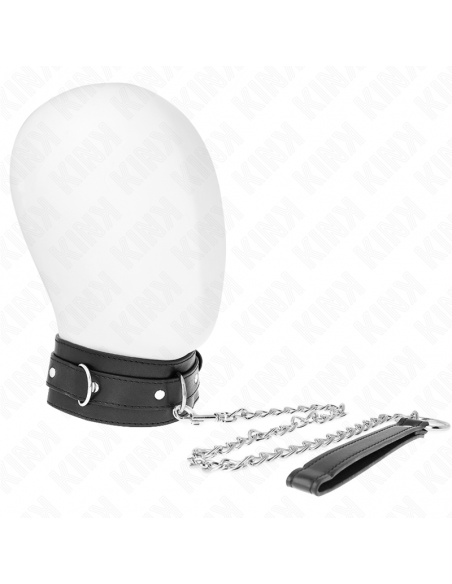 Kink - collar con correa 65 cm negro 54 x 4.5 cm