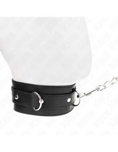 Kink - collar con correa 65 cm negro 54 x 4.5 cm
