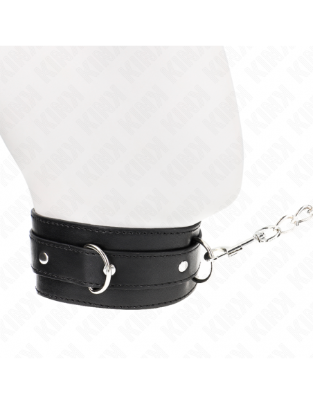 Kink - collar con correa 65 cm negro 54 x 4.5 cm