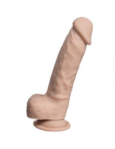 Silexd - real skin pene super realístico termo reactivo 23 cm premium silexpan natural