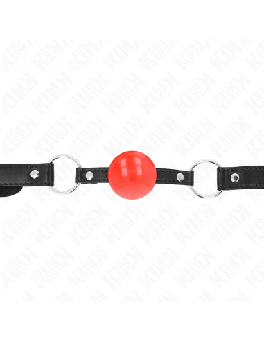 Kink - mordaza de bola 4 cm tpe rojo 60 x 2 cm