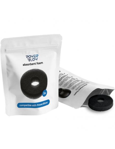 Kiiroo - power blow espuma absorbente de respuesto 5 unidades