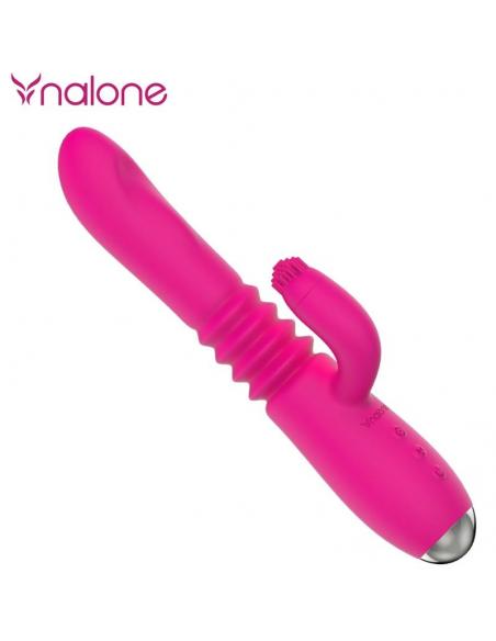 Nalone - vibrador up&down y rabbit con rotacion