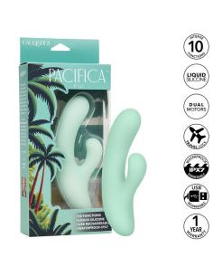Calexotics - pacifica fiji vibrador y estimulador punto g 10 vibraciones aqua 2