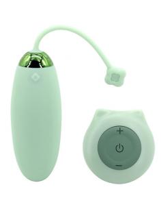 Armony - kitty fun huevo vibrador control remoto 10 vibraciones verde