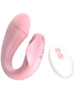 Armony - freshfun cici vibrador strap-on control remoto y app 10 vibraciones rosa