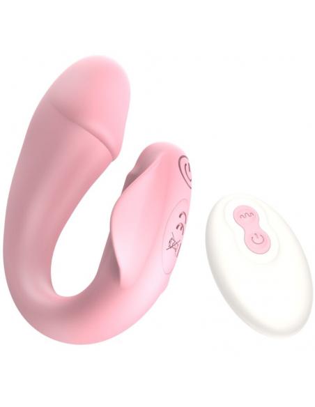 Armony - freshfun cici vibrador strap-on control remoto y app 10 vibraciones rosa