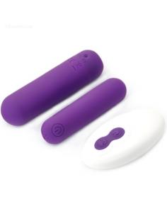 Armony - splash joline bala vibradora silicona control remoto 10 vibraciones 65 x 15 cm morado 2