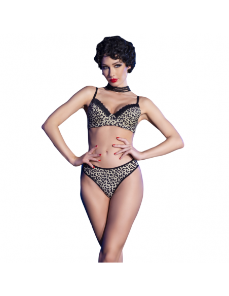 Chilirose - cr 4727 bikini 2 piezas leopardo s