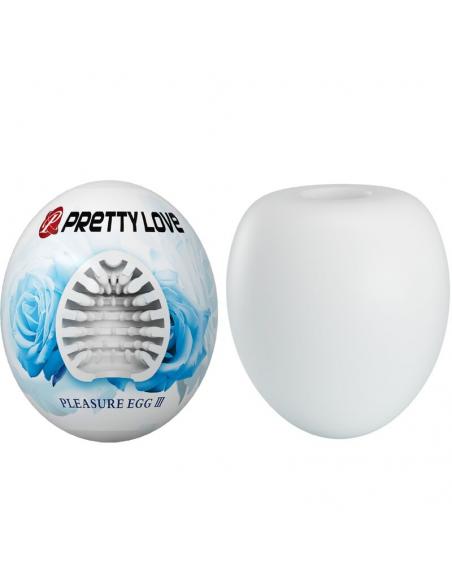 Pretty love - masturbador masculino huevo blanco