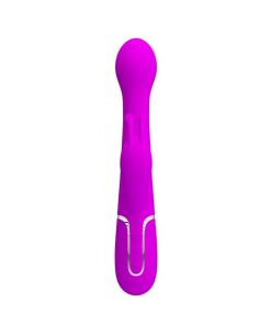 Pretty love - dejon vibrador rabbit 3 en 1 multifunción violeta 2