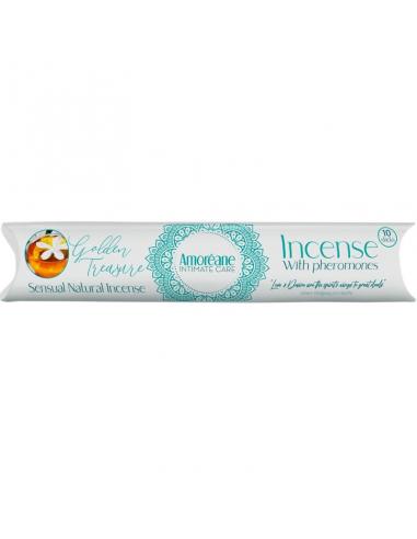 Amoreane - golden treasure incienso con feromonas aroma jazmin