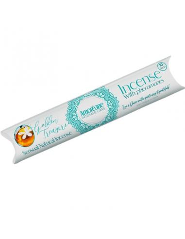 Amoreane - golden treasure incienso con feromonas aroma jazmin