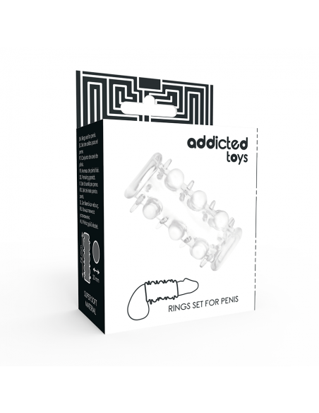 Addicted toys - funda pene clear