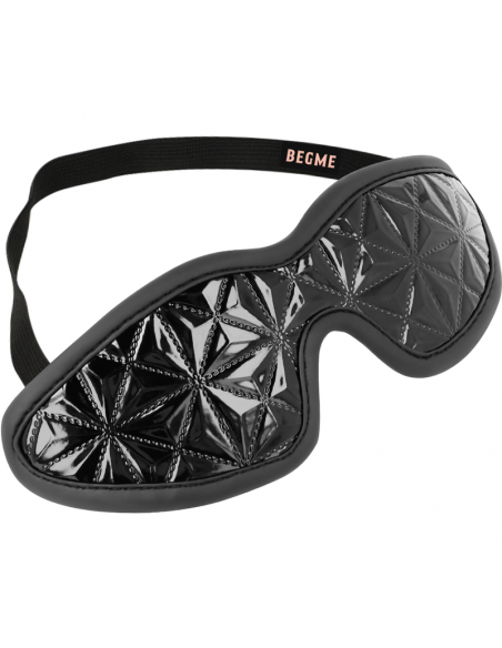 Begme - black edition antifaz elastico con forro de neopreno