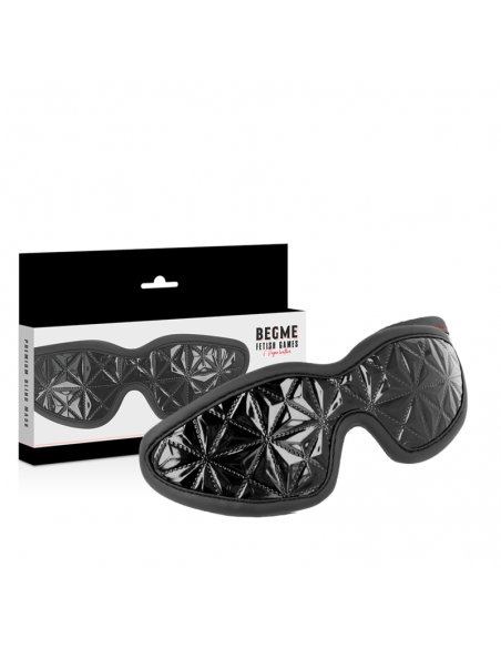 Begme - black edition antifaz elastico con forro de neopreno