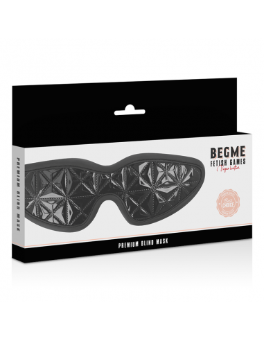 Begme - black edition antifaz elastico con forro de neopreno