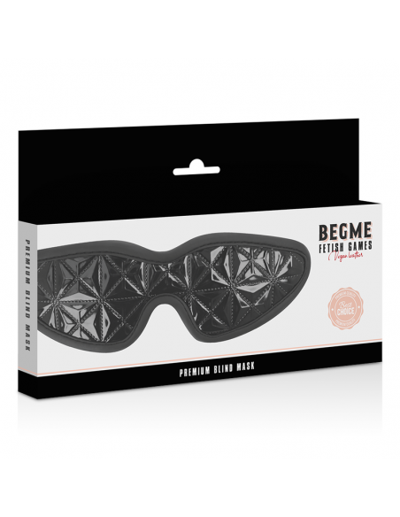Begme - black edition antifaz elastico con forro de neopreno