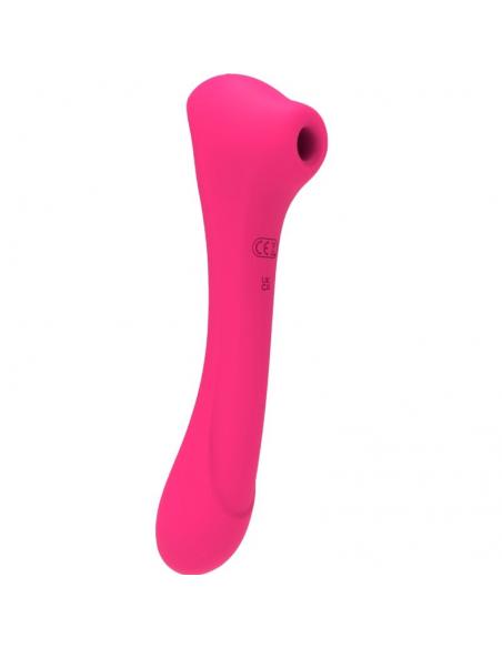 Alive - quiver succionador & vibrador fucsia