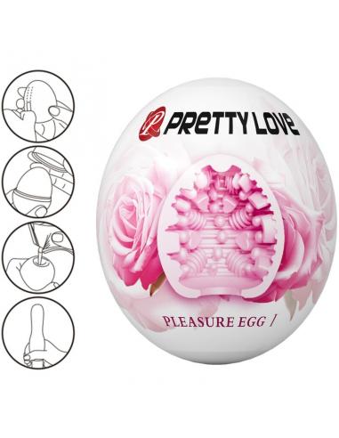 Pretty love - masturbador masculino huevo rosa