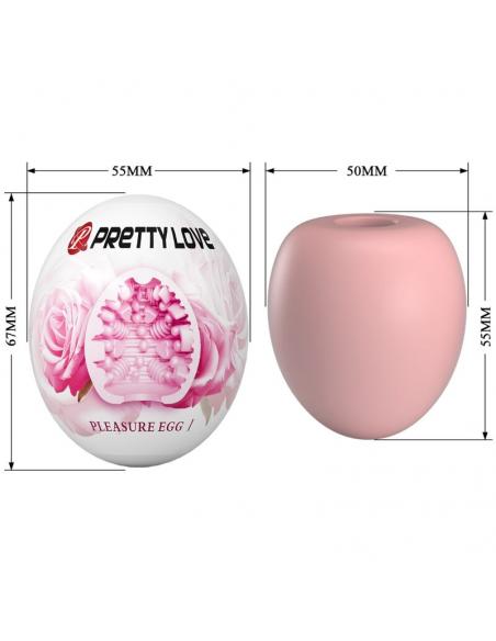 Pretty love - masturbador masculino huevo rosa