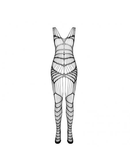 Passion - bs 102 bodystocking blanco talla única