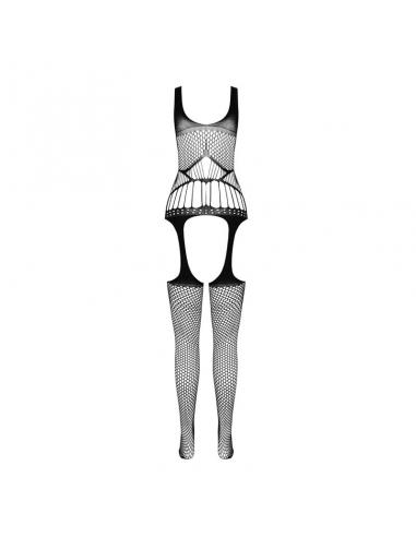 Passion - bs 106 bodystocking blanco talla única