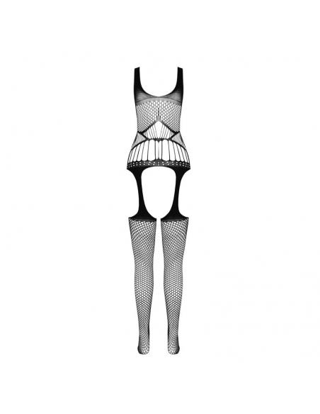 Passion - bs 106 bodystocking blanco talla única