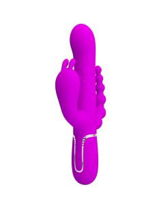 Pretty love - cammy triple vibrador multifunción 4 en 1 rosa