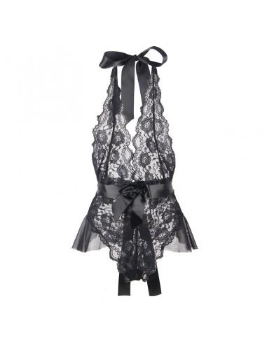 Subblime - 930806 body sexy con volantes negro s/m