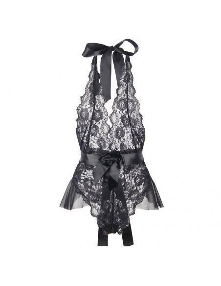 Subblime - 930806 body sexy con volantes negro s/m