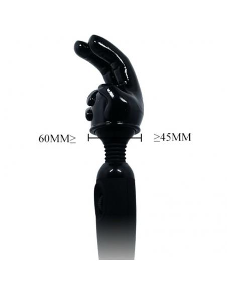 Baile - power headcabezal intercambiable para masajeador diseño mano