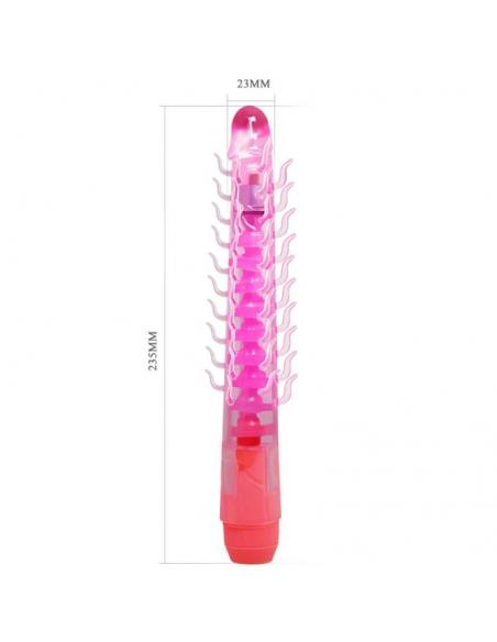 Baile - flexi vibe sensual spine bendable vibrating dildo lila 23.5 cm