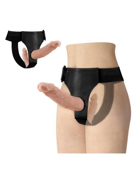 Baile - ultra passionate harness dobles dildos con arnés