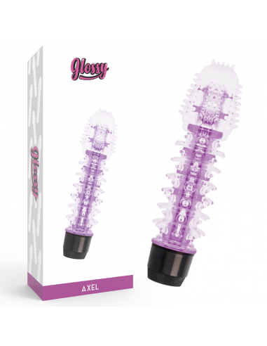 Glossy - axel vibrador lila