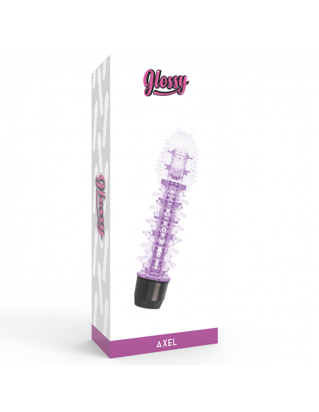 Glossy - axel vibrador lila
