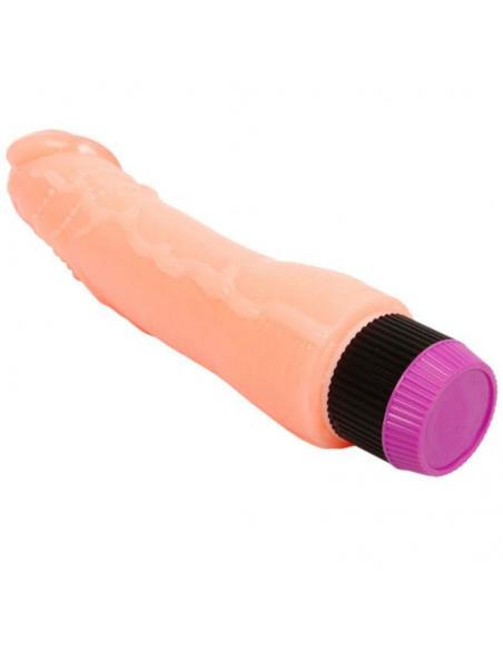 Baile - vibrador realistico flexible natural 24 cm