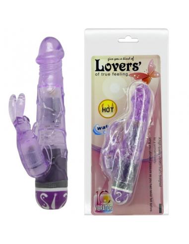 Baile - vibrators multivelocidad con rabbit lila