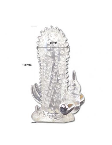 Baile - brave man extension pene vibrador rabbit