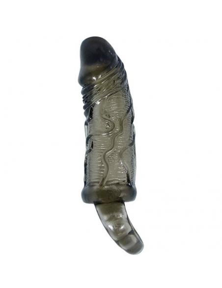 Baile - funda extensora pene con strap para testiculos 11.5 cm