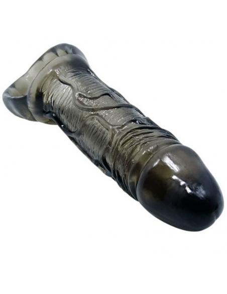Baile - funda extensora pene con strap para testiculos 11.5 cm