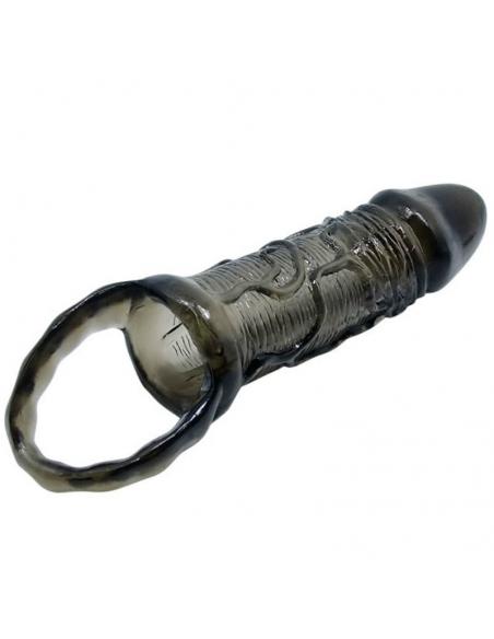 Baile - funda extensora pene con strap para testiculos 11.5 cm