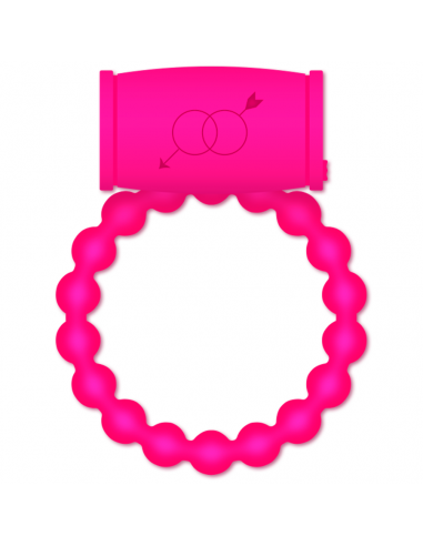Casual love - 25 anillo vibrador rosa