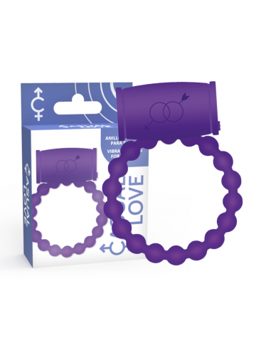 Casual love - 25 anillo vibrador parejas violeta
