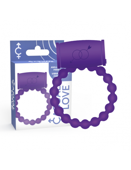 Casual love - 25 anillo vibrador parejas violeta
