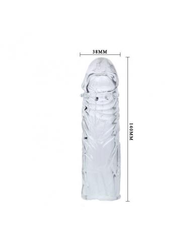 Baile - funda transparente para el pene en silicona 13 cm